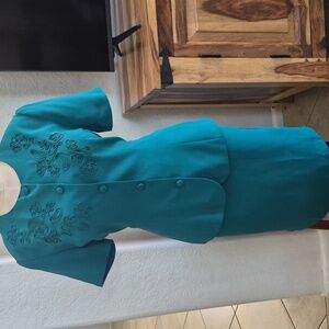 Vtg. A Studio by Pat Argenti skirtset Sz 10/Medium